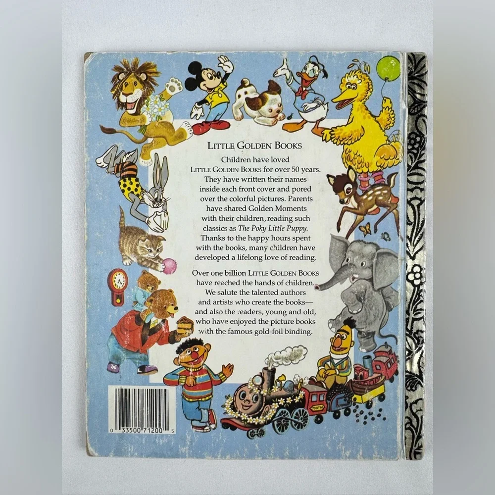 Vintage 1991 A Little Golden Book “The Monster’s Picnic”